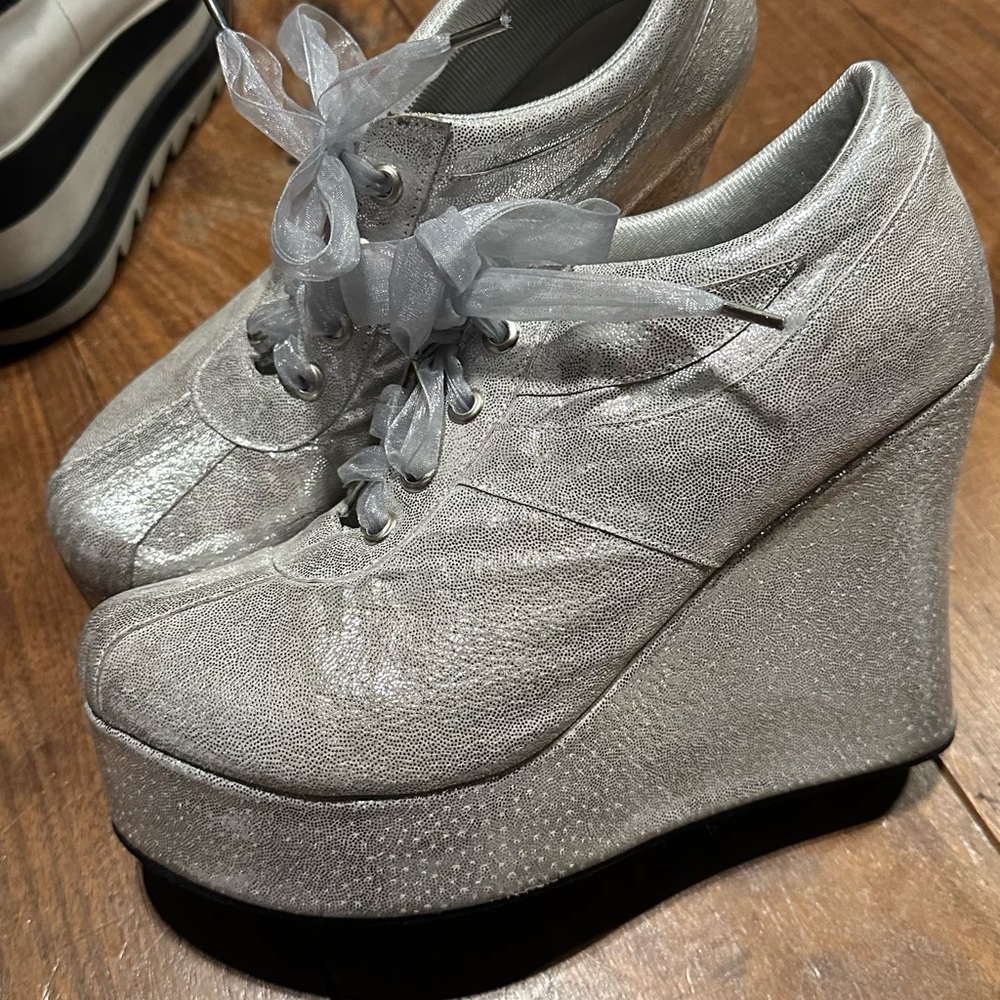 Grezzo Women Wedge Platform Sneakers/ Used once